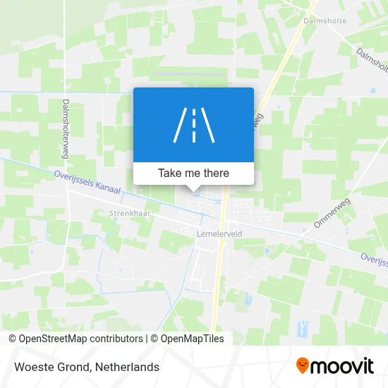 Woeste Grond map