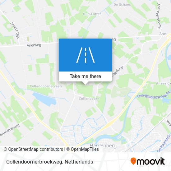 Collendoornerbroekweg map