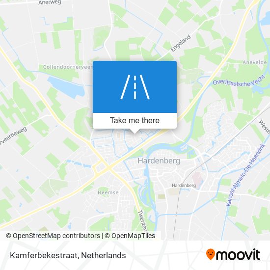 Kamferbekestraat map