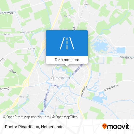 Doctor Picardtlaan map