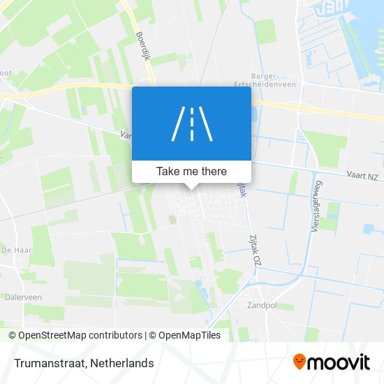 Trumanstraat map