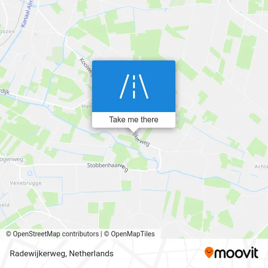 Radewijkerweg map