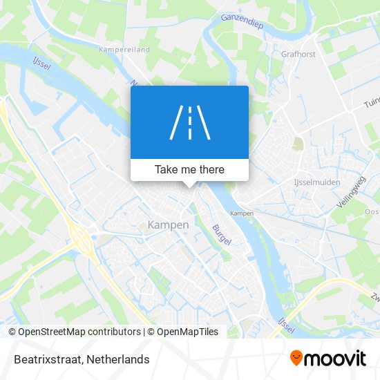 Beatrixstraat map