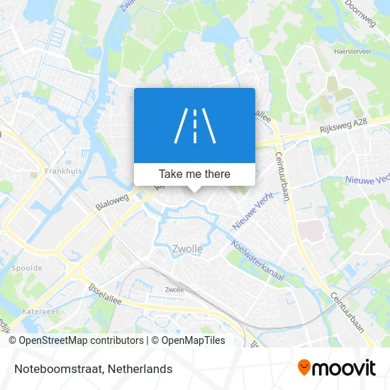 Noteboomstraat map