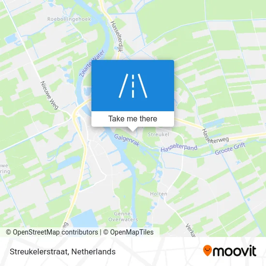 Streukelerstraat map