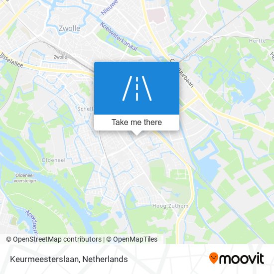 Keurmeesterslaan map