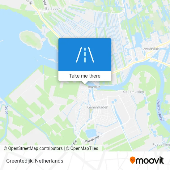 Greentedijk map