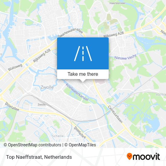 Top Naeffstraat map