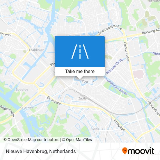 Nieuwe Havenbrug map