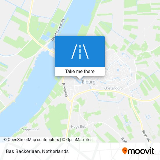 Bas Backerlaan map