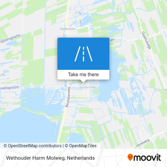 Wethouder Harm Molweg map