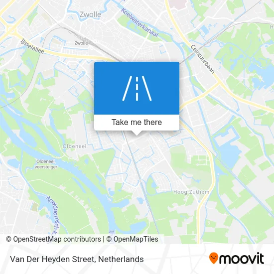 Van Der Heydenstraat map
