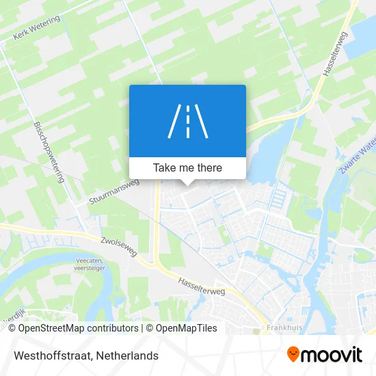 Westhoffstraat map