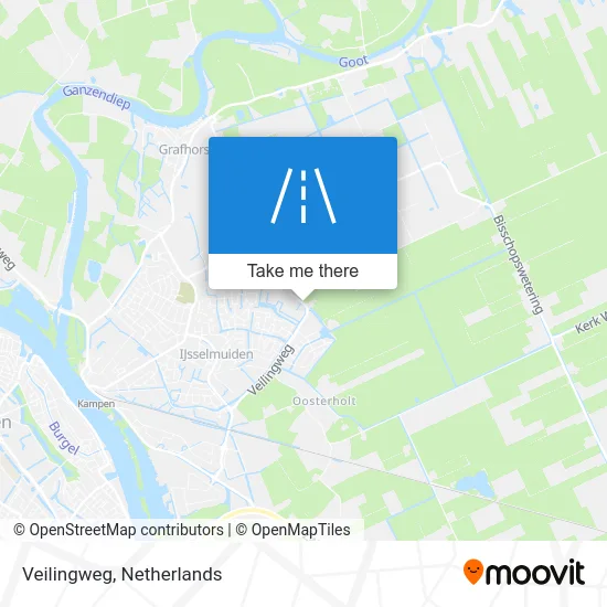 Veilingweg map