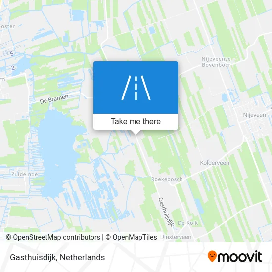 Gasthuisdijk map
