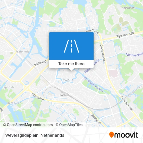 Weversgildeplein map