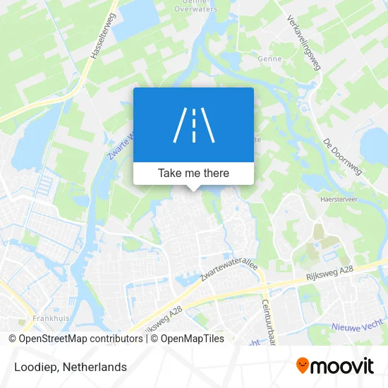 Loodiep map