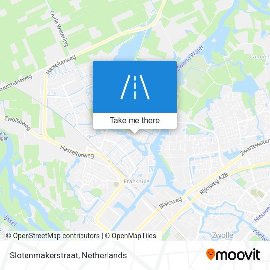 Slotenmakerstraat map