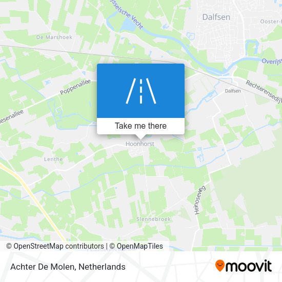 Achter De Molen map