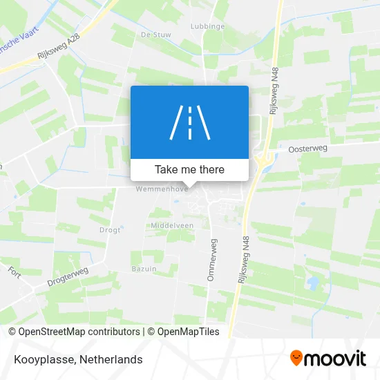 Kooyplasse map