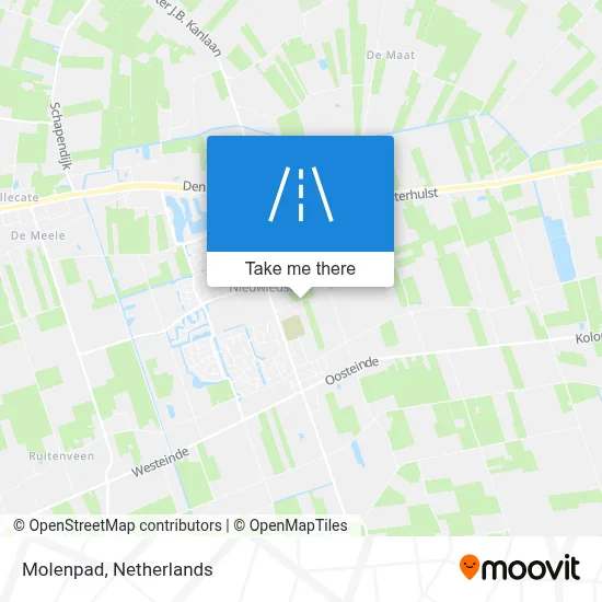 Molenpad map