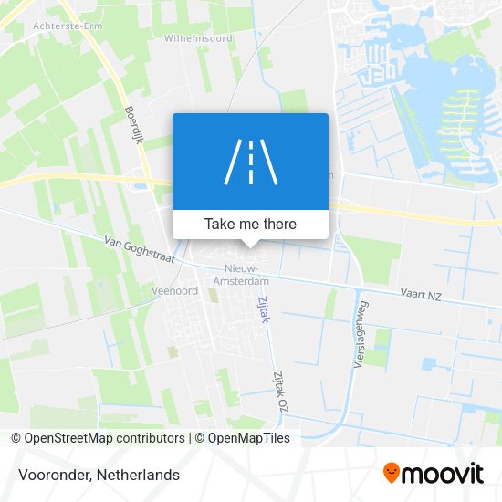 Vooronder map