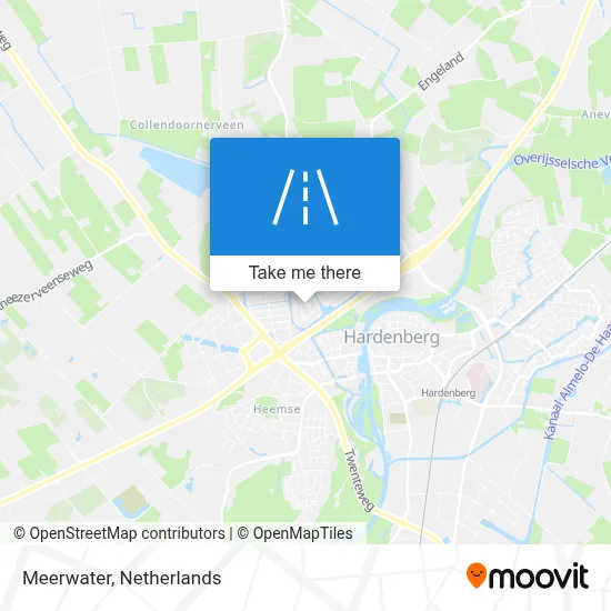 Meerwater map