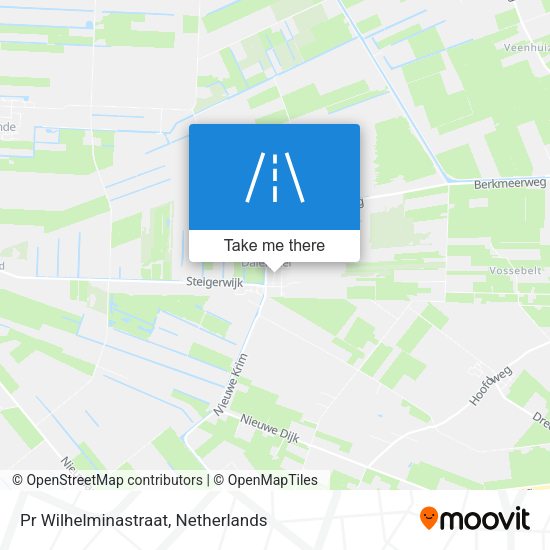 Pr Wilhelminastraat map