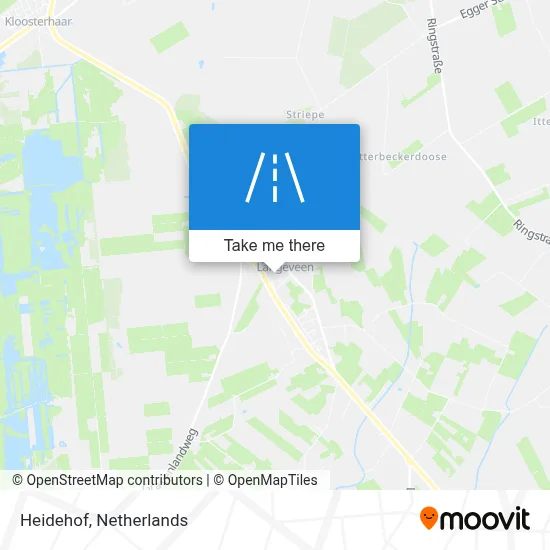 Heidehof map