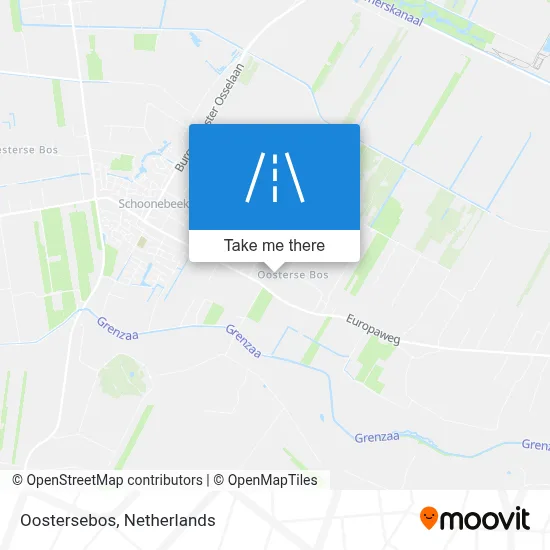 Oostersebos map