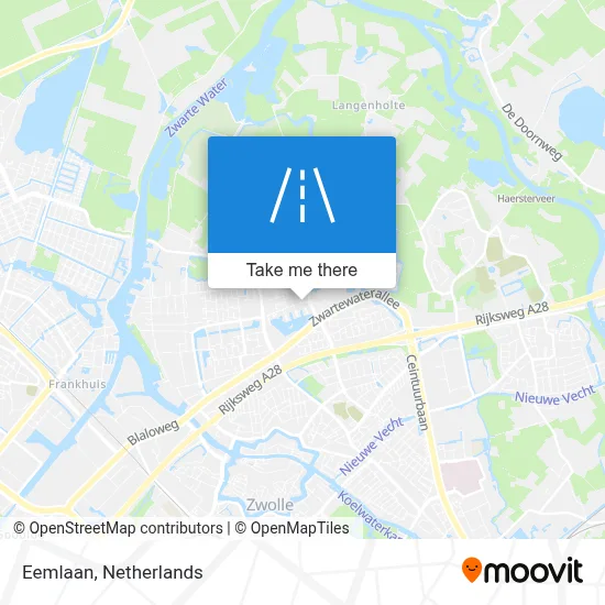 Eemlaan map