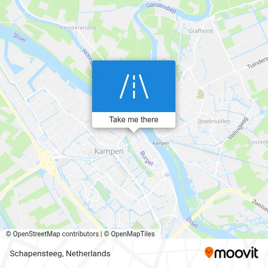 Schapensteeg map
