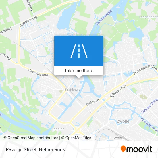 Ravelijnstraat map