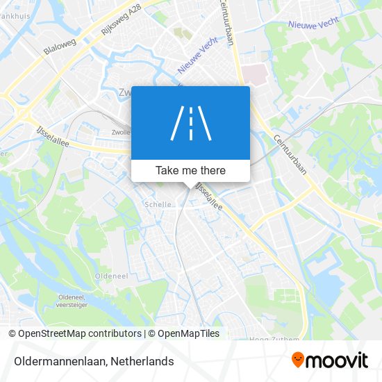 Oldermannenlaan map