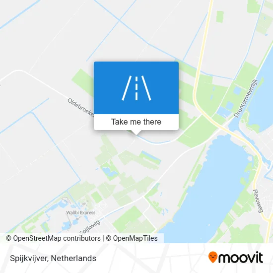 Spijkvijver map