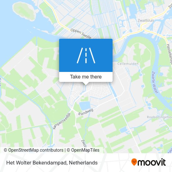Het Wolter Bekendampad map