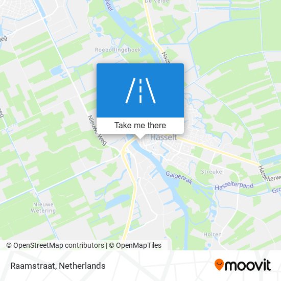 Raamstraat map