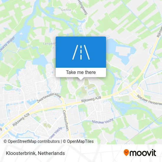 Kloosterbrink map