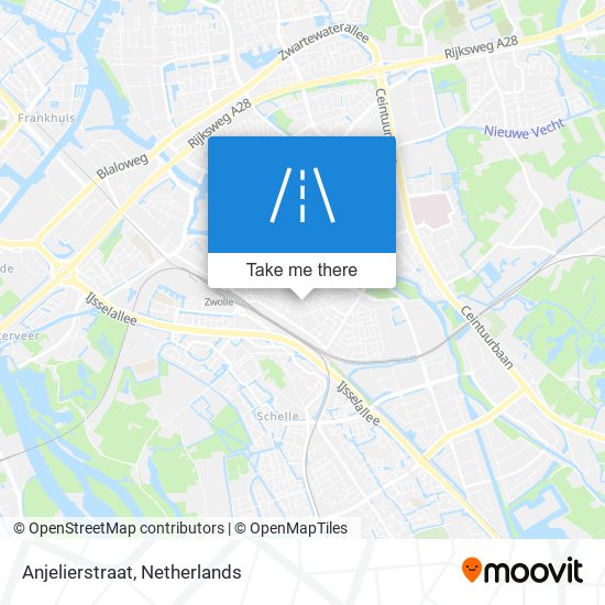 Anjelierstraat map