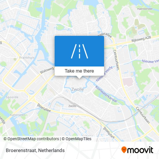 Broerenstraat map