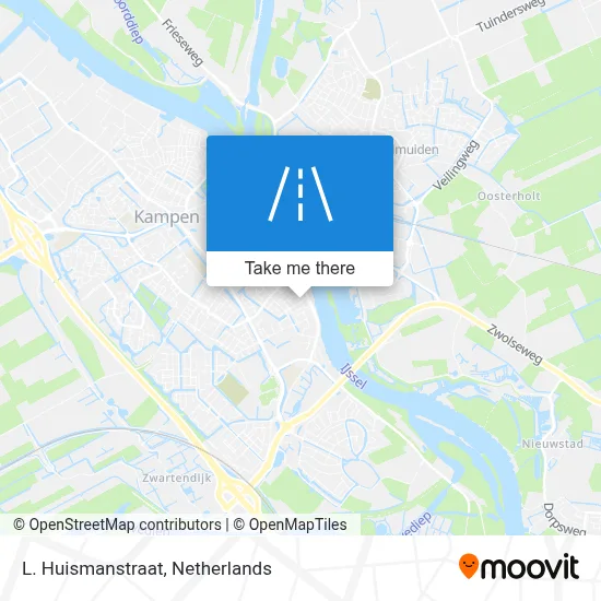 L. Huismanstraat map