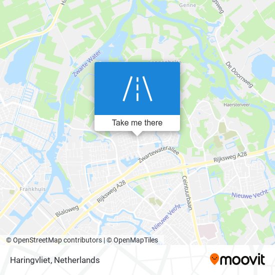 Haringvliet map