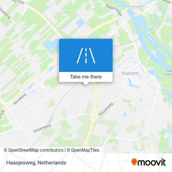 Haasjesweg map