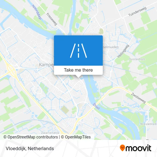 Vloeddijk map