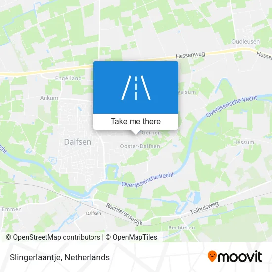 Slingerlaantje map