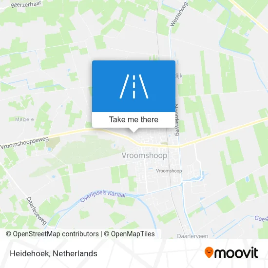 Heidehoek map