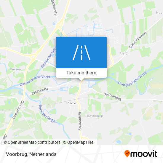 Voorbrug Karte