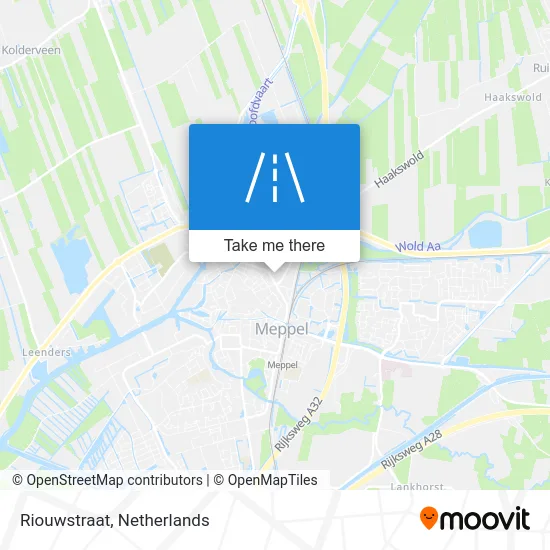 Riouwstraat map