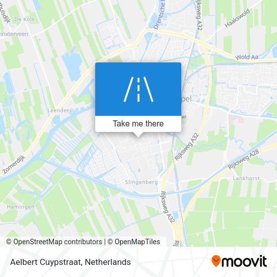 Aelbert Cuypstraat map