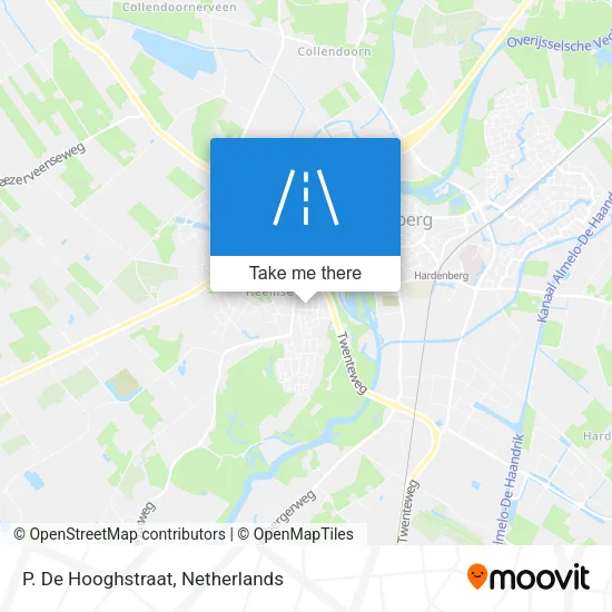 P. De Hooghstraat map
